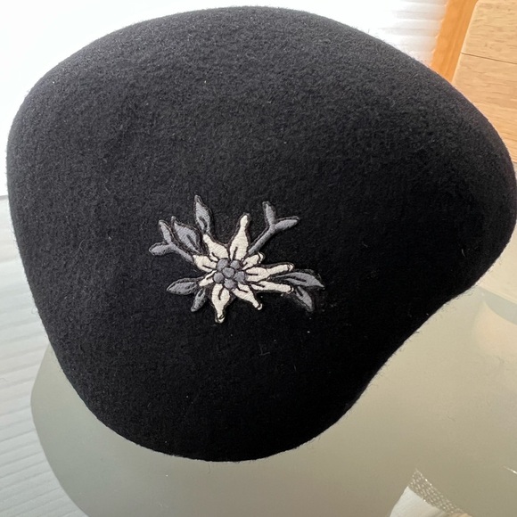 🐏Alpine Flat Cap | 100% Wool | Black | Lodenhut Outdoor Sportsline | Unisex | 60 - Picture 15 of 17